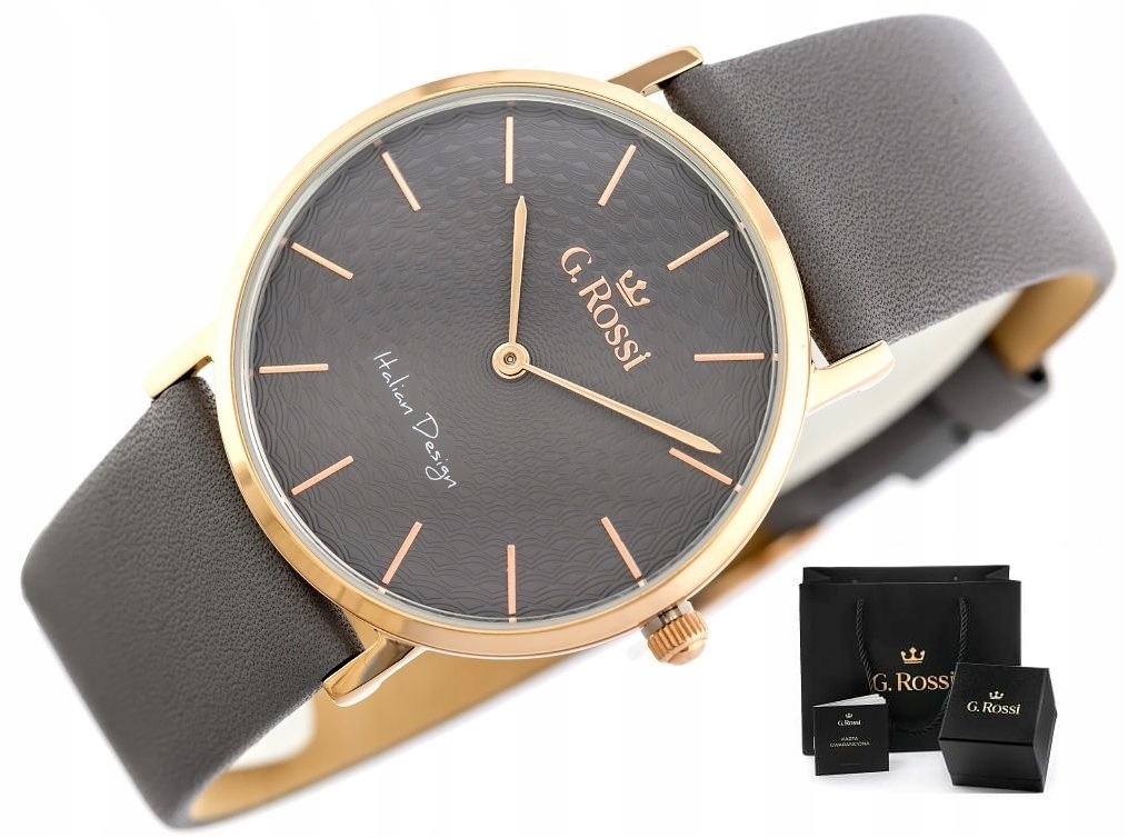 

Zegarek Damski G. Rossi klasyczny +box +grawer