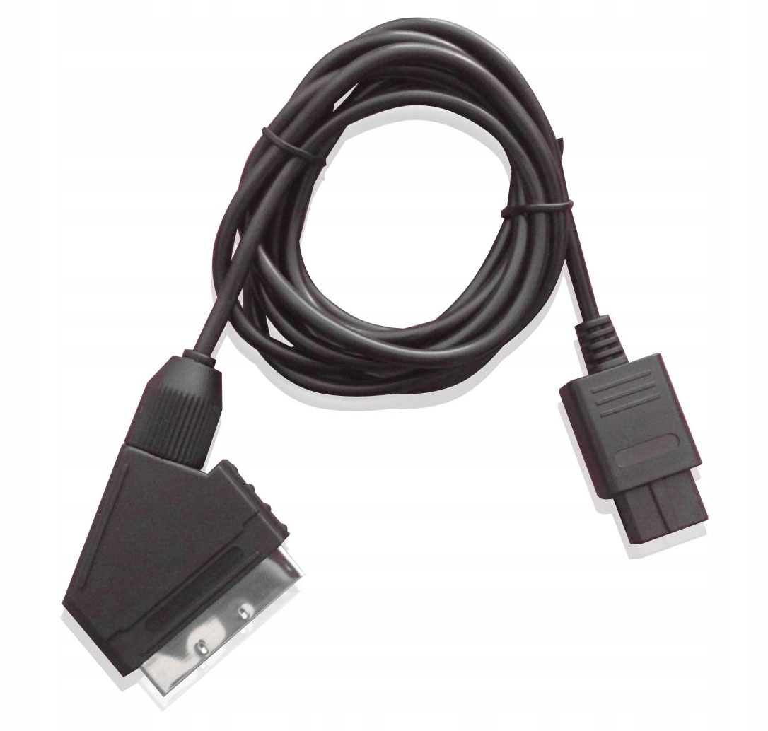 Kabel SCART Euro Nintendo 64 SNES GameCube GC