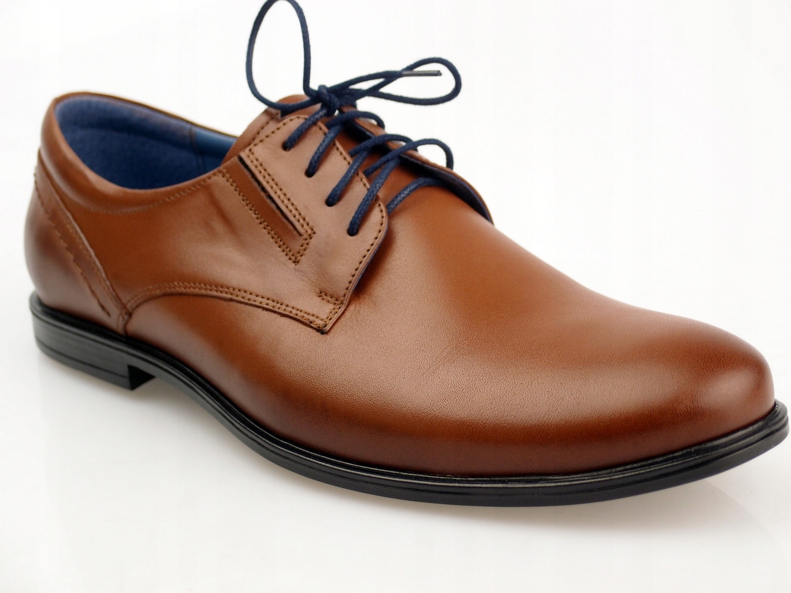 

Husar eleganckie półbuty PL1761 Nikopol brąz 41