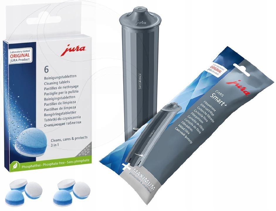 

Filtr Wody Jura Claris Smart+ Tabletki Czyszczące