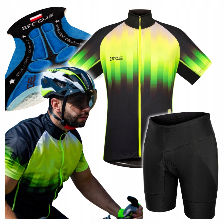Pánská cyklistická sada, vel 3XL, teplákovka a cyklistické Kraťasy