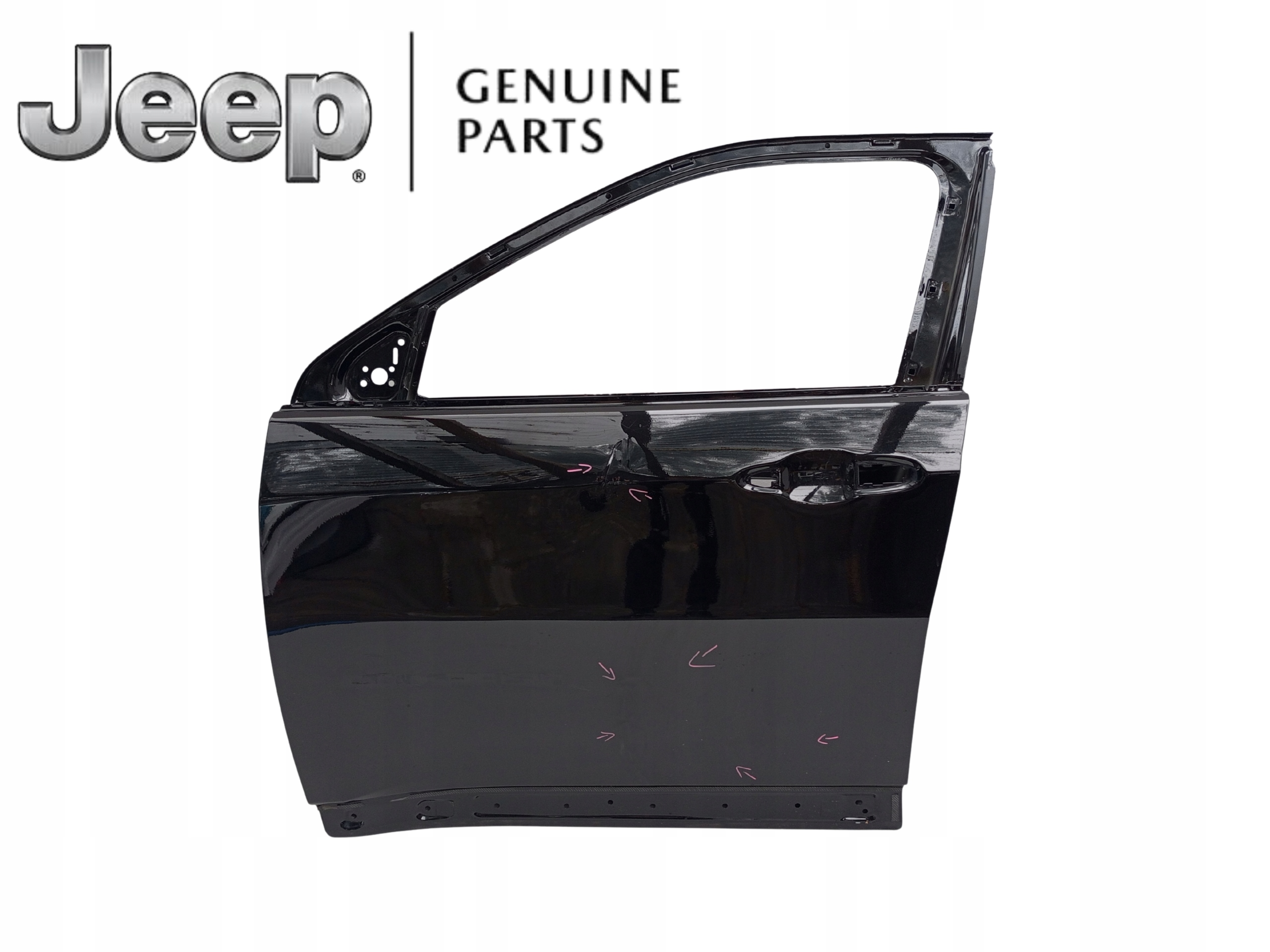 JEEP COMPASS 2 II 2017- DRZWI LEWE PRZEDNIE PRZÓD LEWY ÷