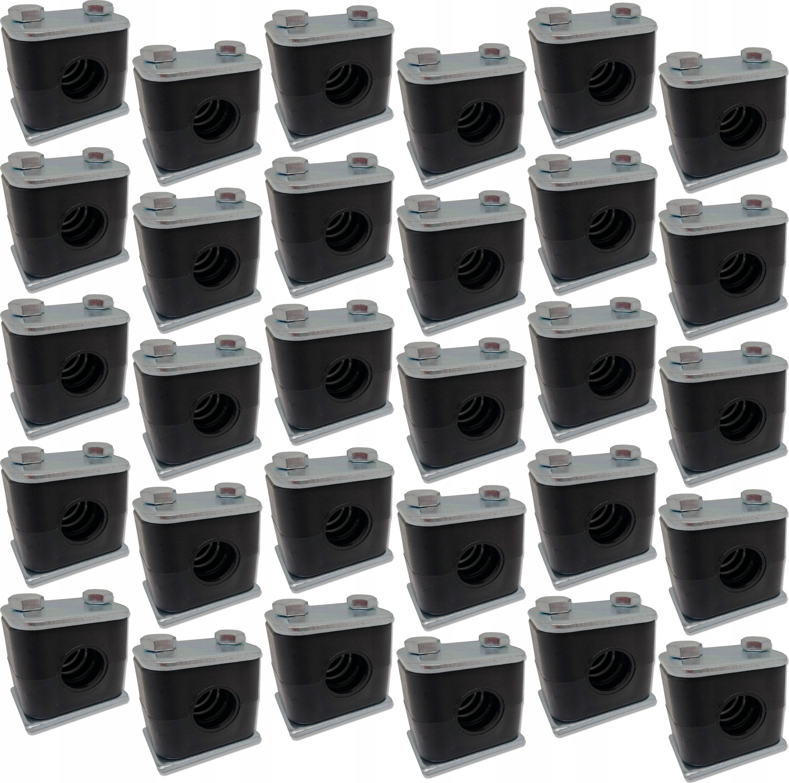 30 x Objímka 16 mm. Upevnění Hydrulického Potrubí