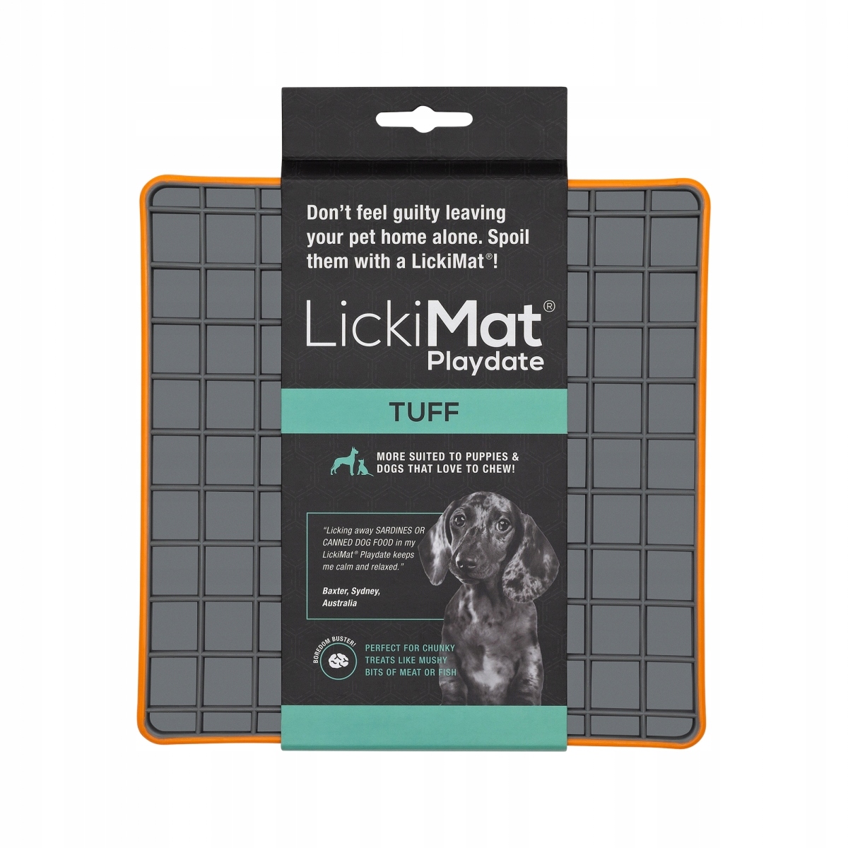 

Mata LickiMat Playdate Deluxe / Tuff pomarańcz