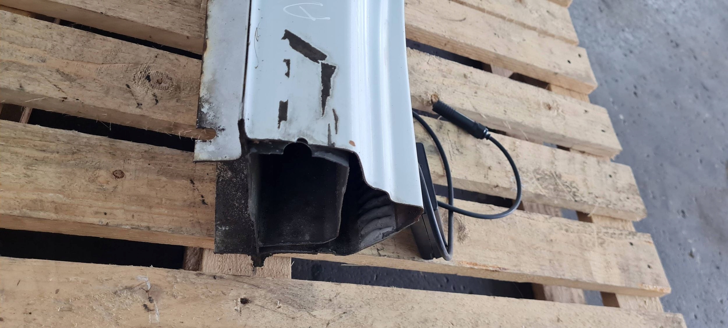 A4 B8 S4 LIFT S4 corner threshold of a fender quarter left left rear part