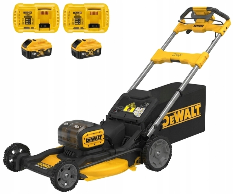 Dewalt Aku Kosačka S Pohonom 2x18V 2x8Ah DCMWSP156W2 Sada S Nabíjačkou