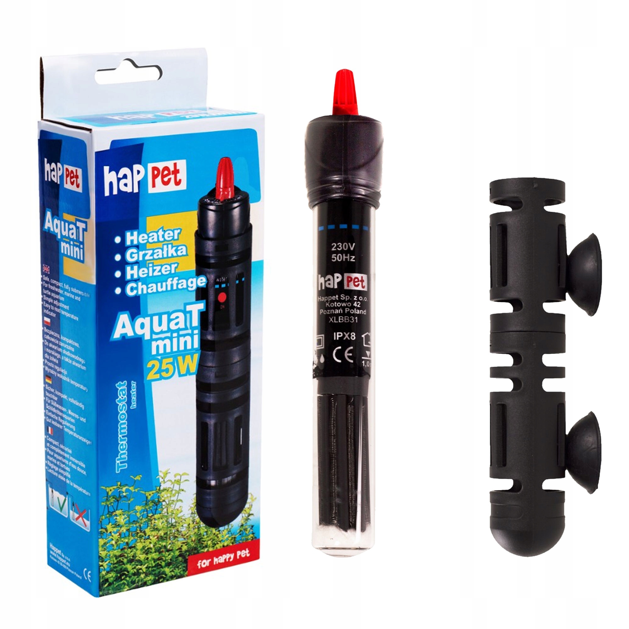 

Happet Bezpieczna grzałka AquaT mini 25W