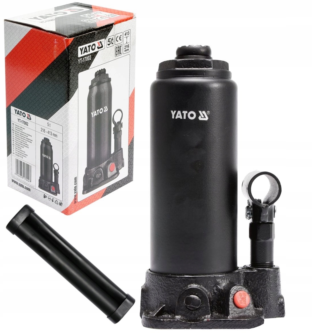 

Yato Podnośnik Hydrauliczny Słupkowy 5T YT-17002