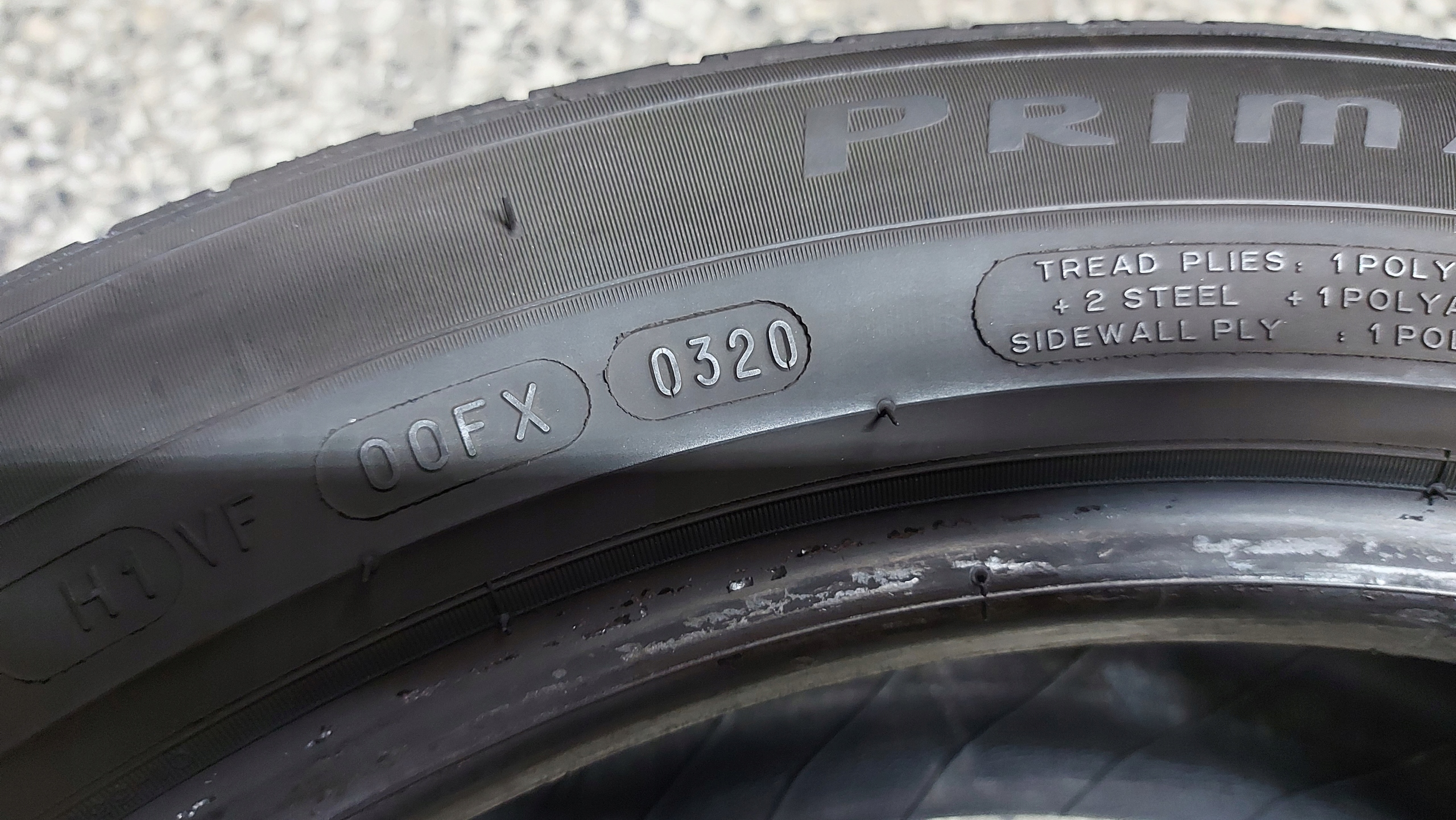 MICHELIN PRIMACY 3 225/50R18 tyres summer 6mm
