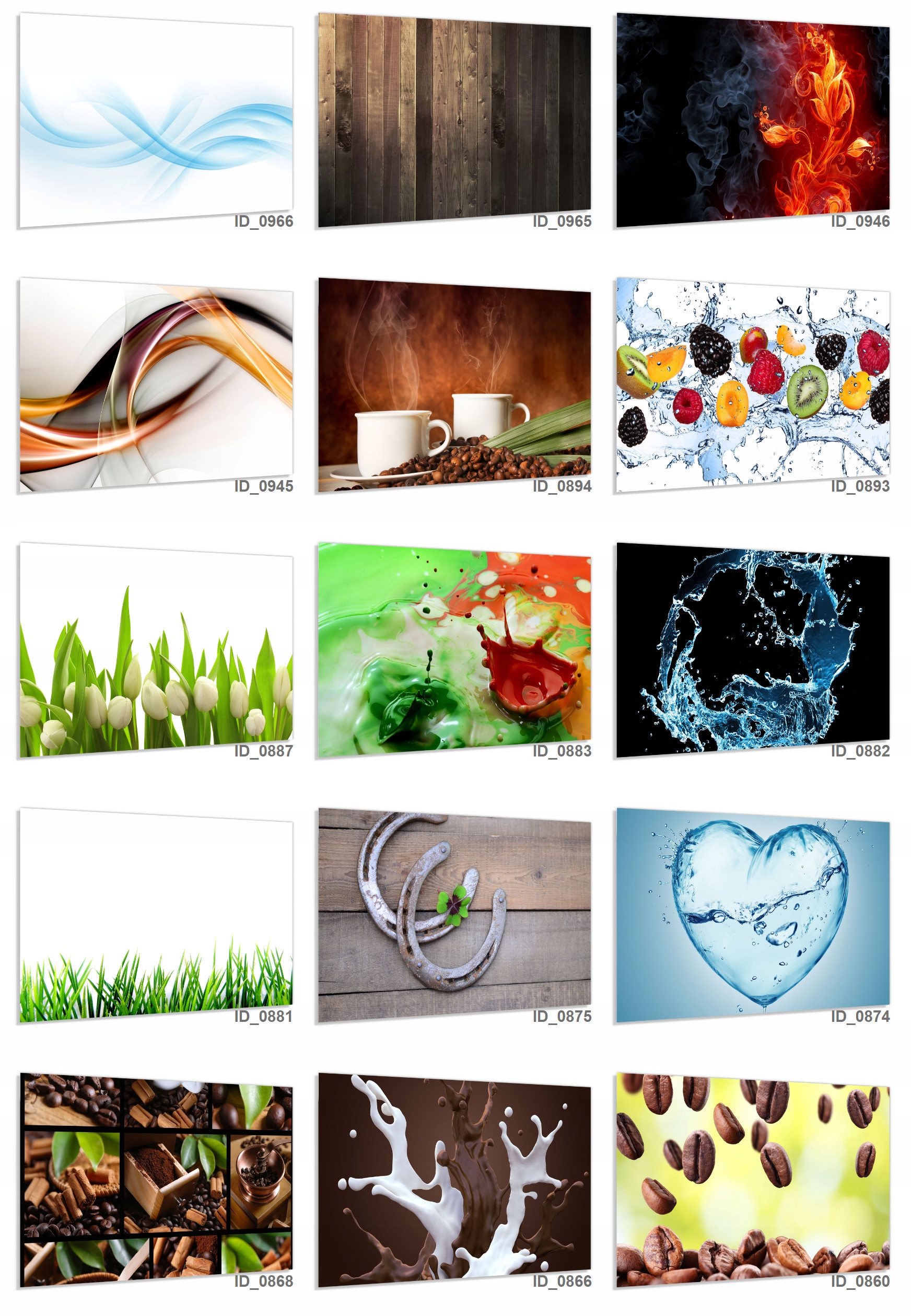 Szkło hart 60x70 Rozprysk wody + KLEJ Grubość 4 mm