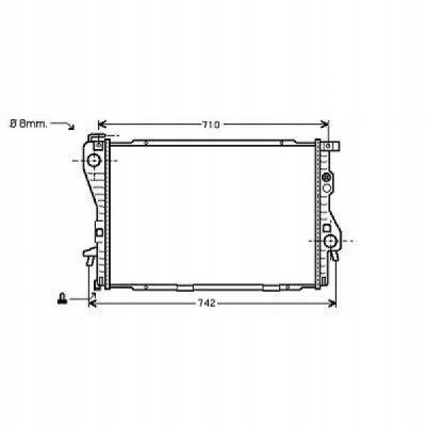 Chłodnica BMW 7Er 10 1994-2001