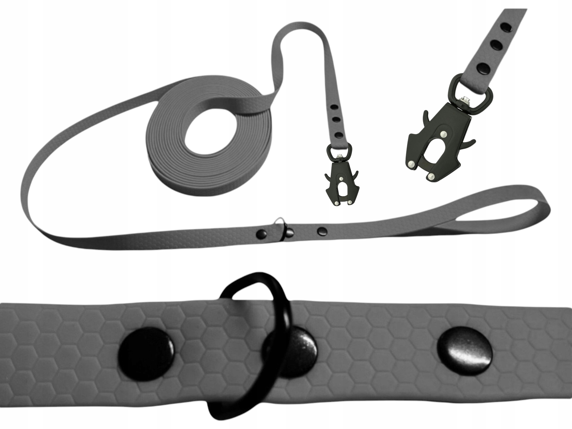 Vodítko Vodotěsné Lanko Měkká Trénink Biothane Pvc Frog Edition 15M 16MM