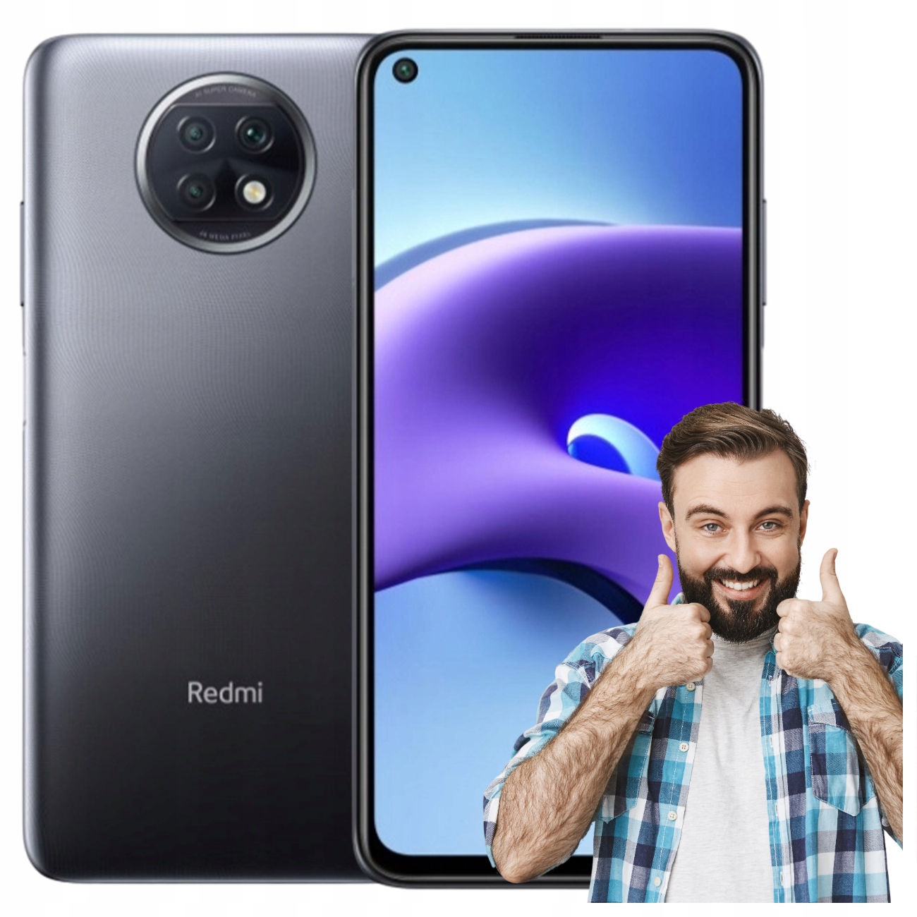 Smartfon Xiaomi Redmi 9T 6 GB / 128 GB 4G (LTE) szary