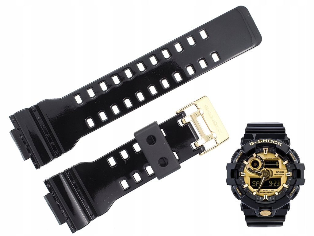 Pásek Casio GA-110GB GA-140GB GA-710GB GD-100GB GDF-100GB GA-100 GA-710
