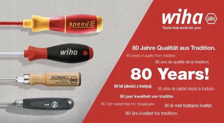 WIHA bit wymienny płaski 6,5 x 75 mm slimBit 34582 Seria slimBit