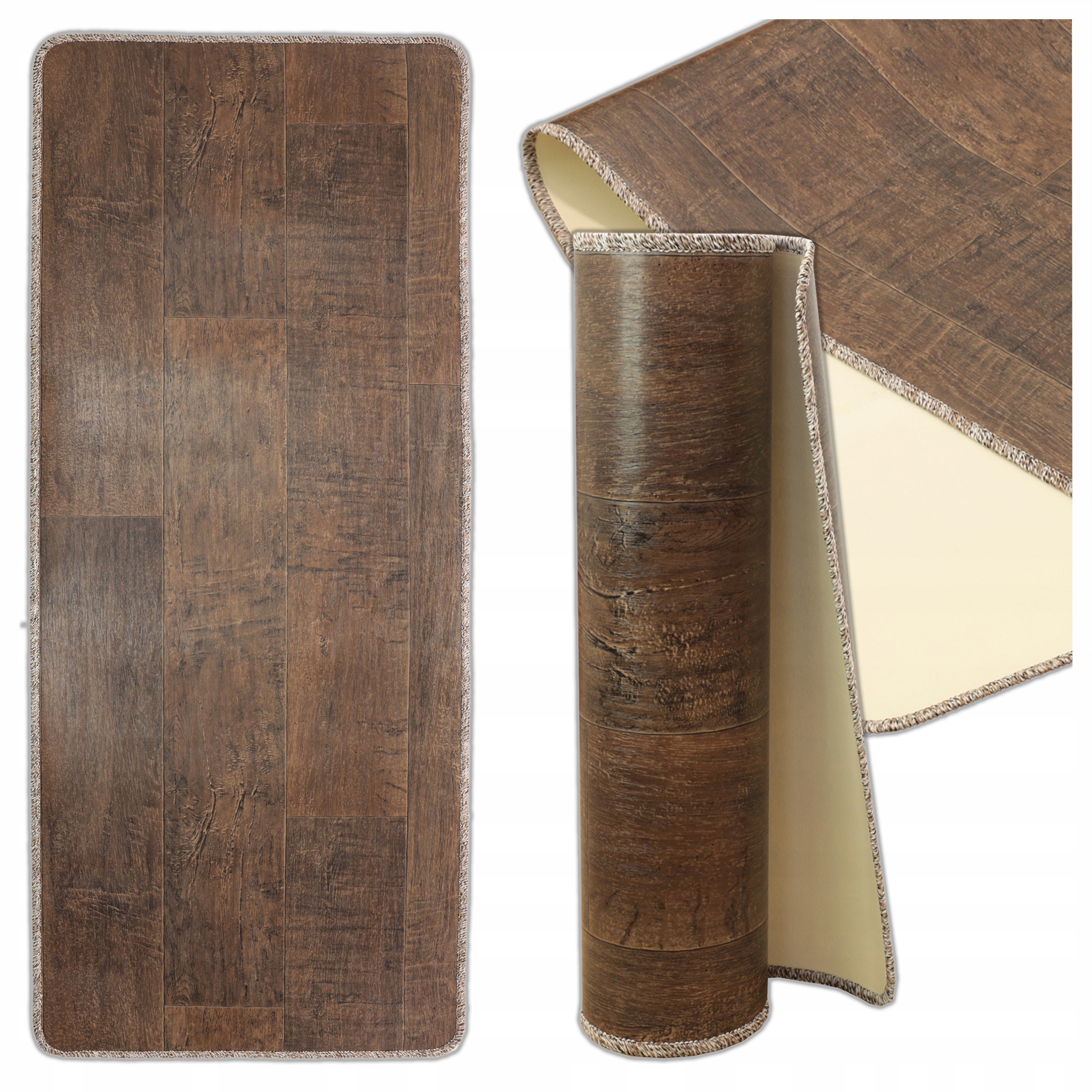 Běhoun do předsíně Hotový odolný Obšitý Protiskluzový 150X70 Vinyl