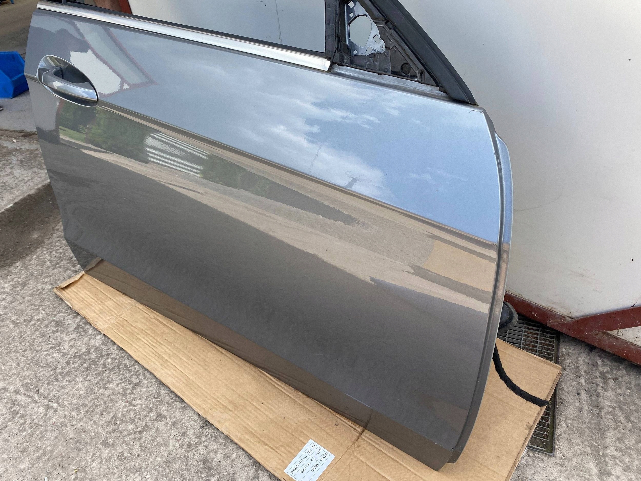MERCEDES E W212 complete door right front front 792 grey