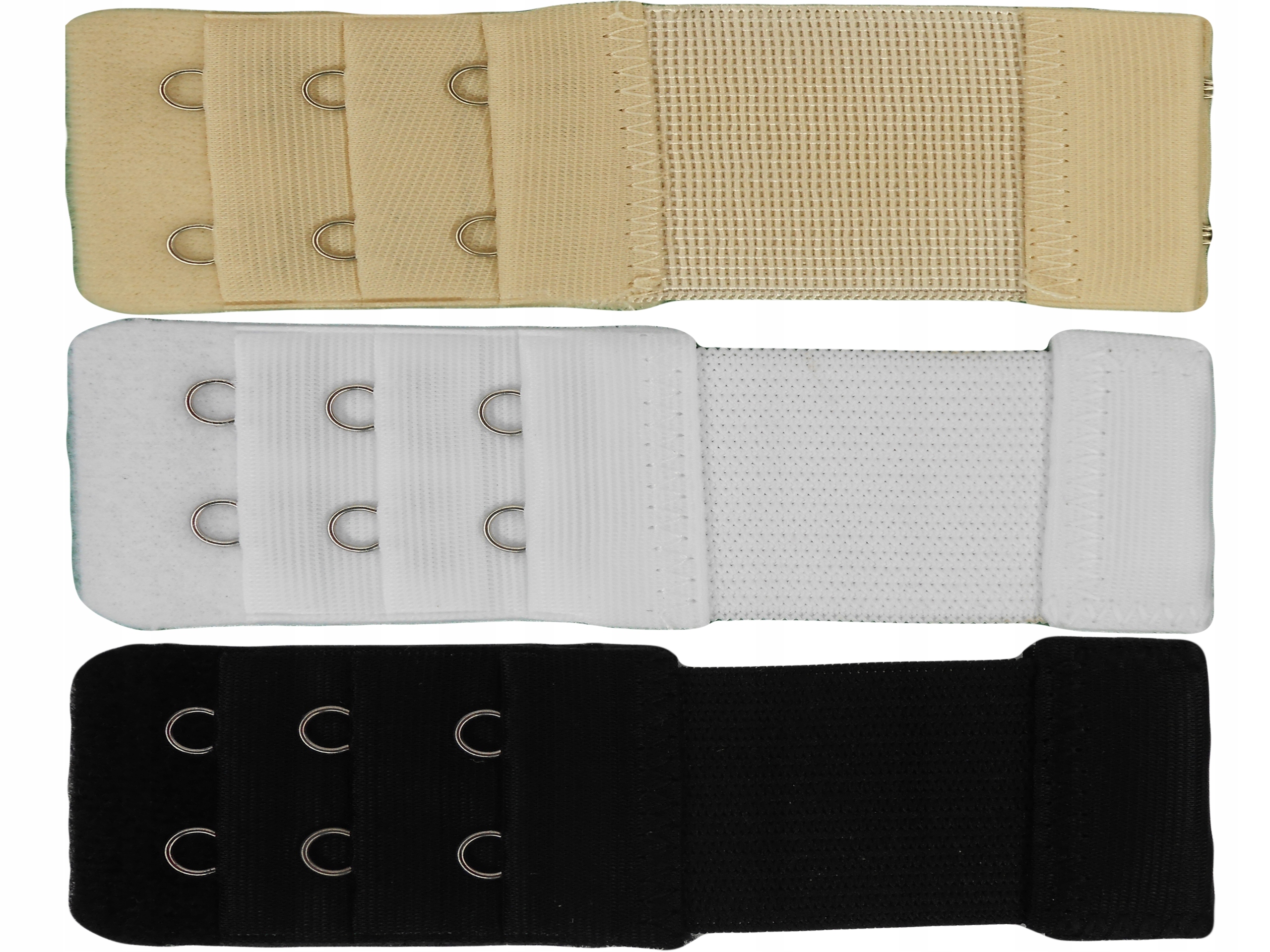 

3x Przedłużka Z Gumką Haftka Do Biustonosza Bra P6