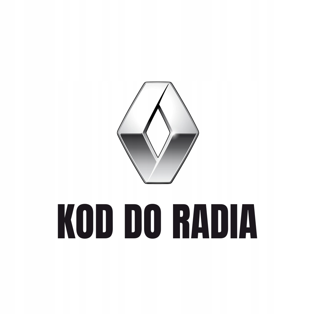 KOD RADIA ROZKODOWANIE RENAULT MEGANE LAGUNA CLIO
