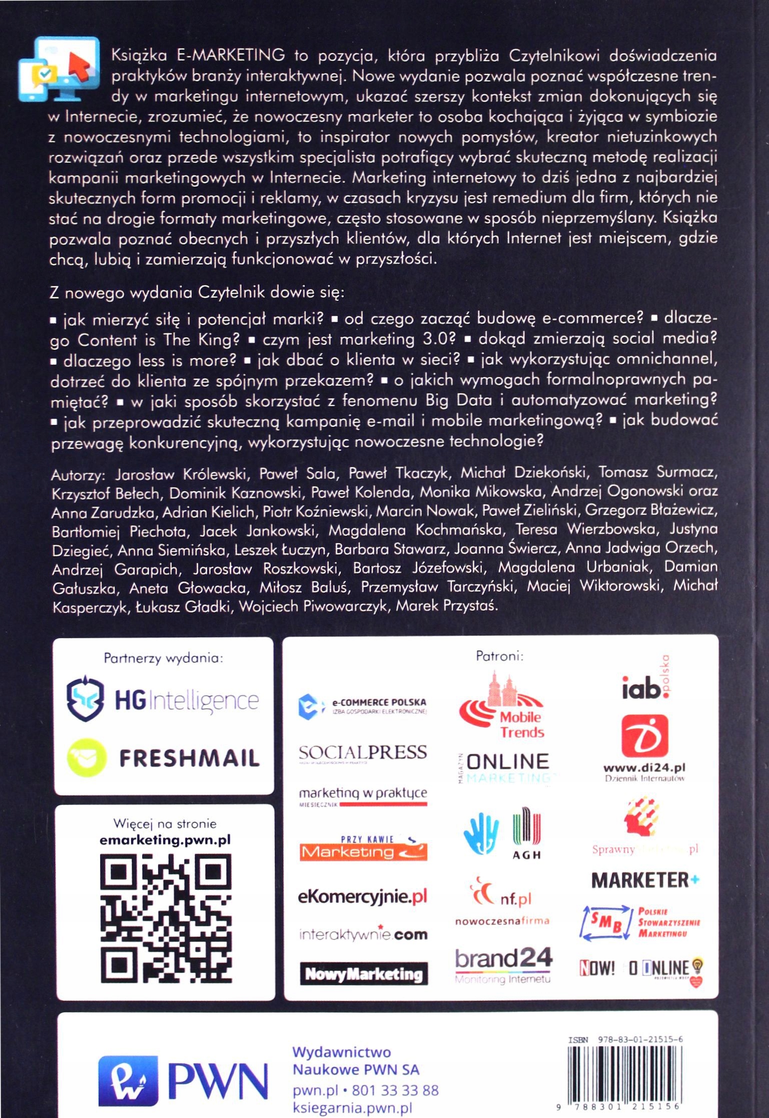 E-MARKETING [KSIĄŻKA] Stan opakowania oryginalne