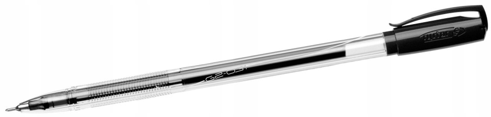 Pero RYSTOR GZ-031 Gélové 0,5 mm Guľôčkové pero čierne 2 ks