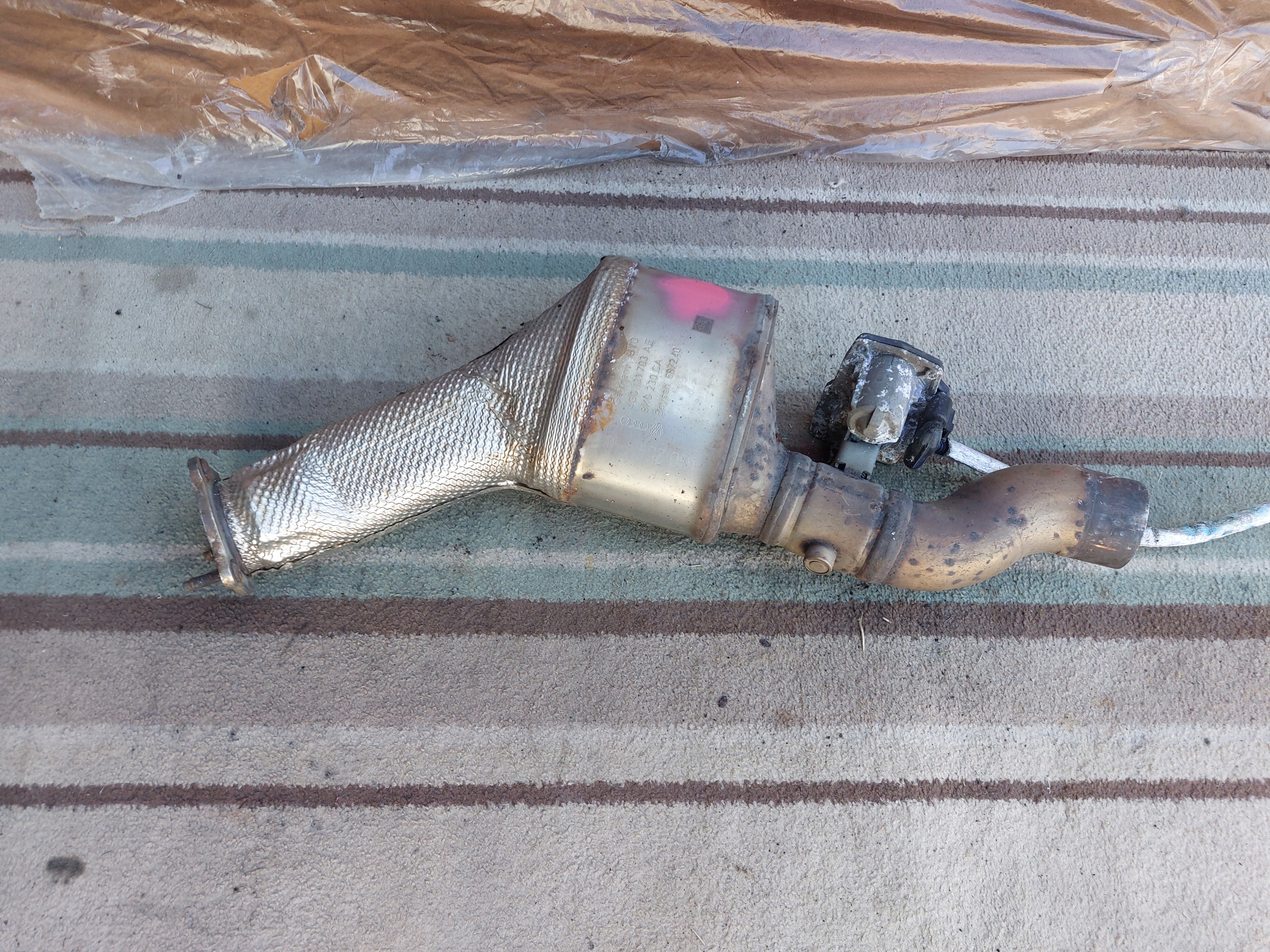 AUDI A6 C7 4G LIFT 2.0 TDI catalyst DPF 4G0131703AE