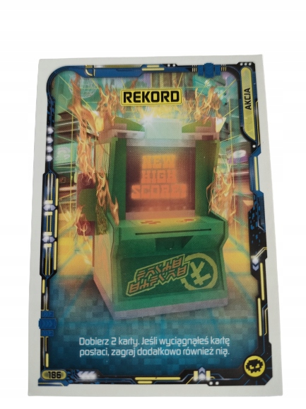 Karta Lego Ninjago Seria 5 Numer 186