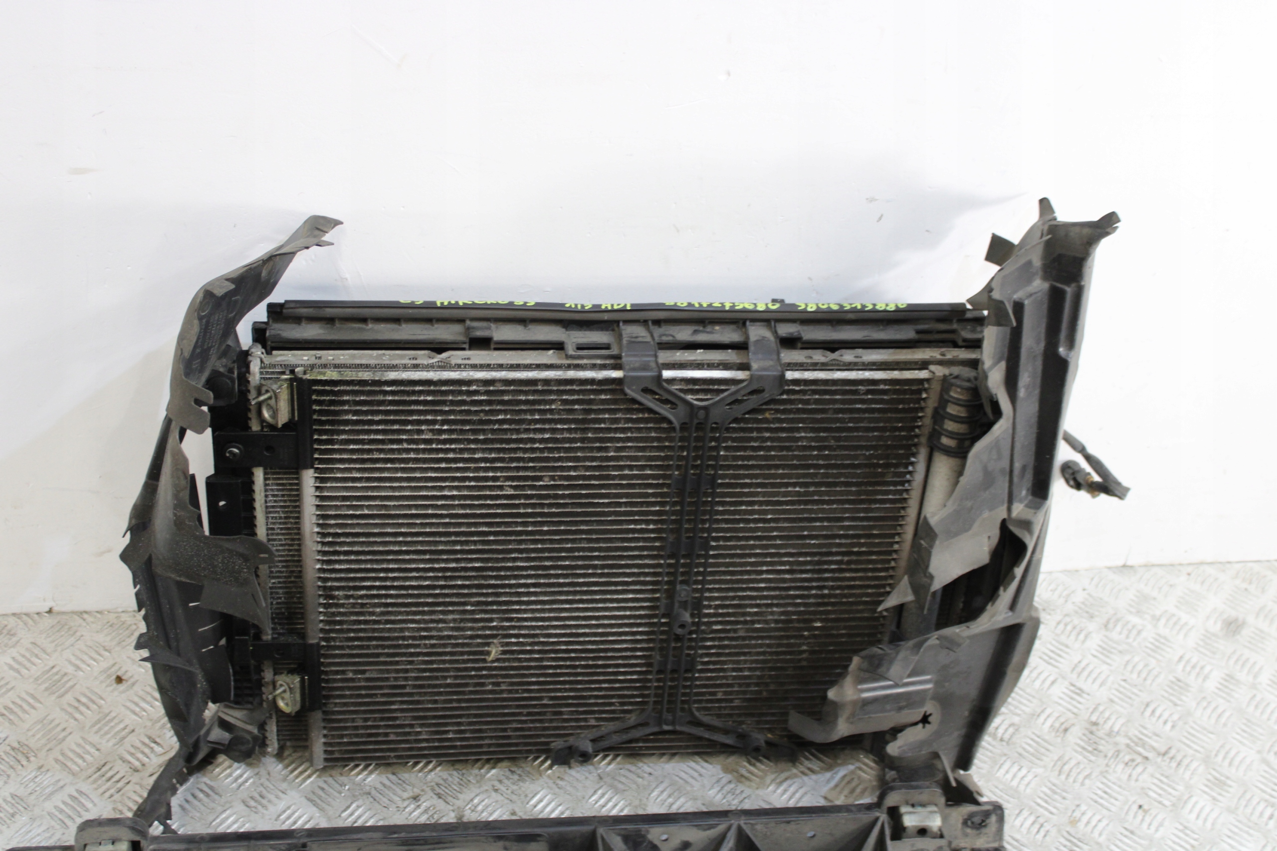 support panel for radiators front pillar radiator CITROEN C5 AIRCROSS 1,5HDI
