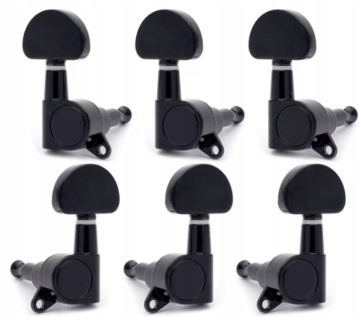 KLUCZE DO GITARY ELEKTRYCZNEJ KERA AUDIO DSQ-GT01 KOMPLET 3+3