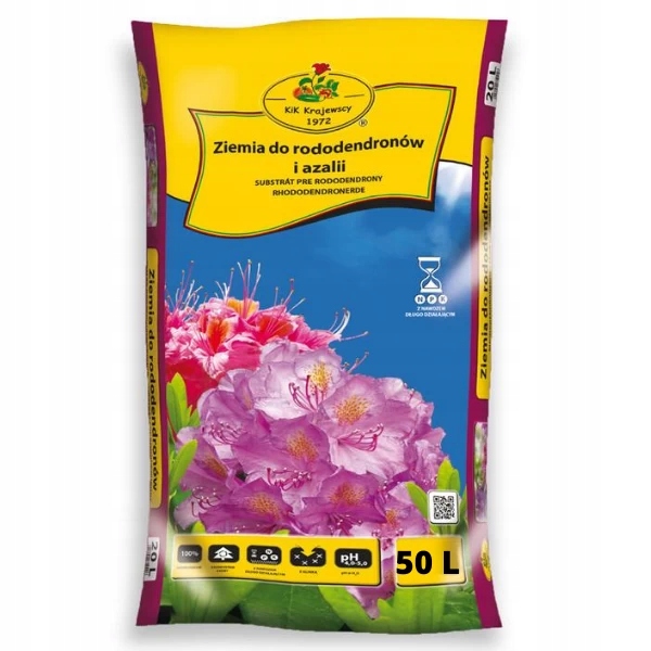 

Podłoże Ziemia Do Rododendronów 50 Litrów
