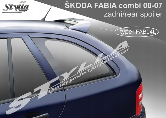 spoiler spojler do Skoda Fabia combi MK1 04/2000--
