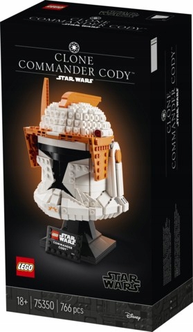 

Lego Star Wars Hełm Dowódcy Klonów Cody'ego 75350