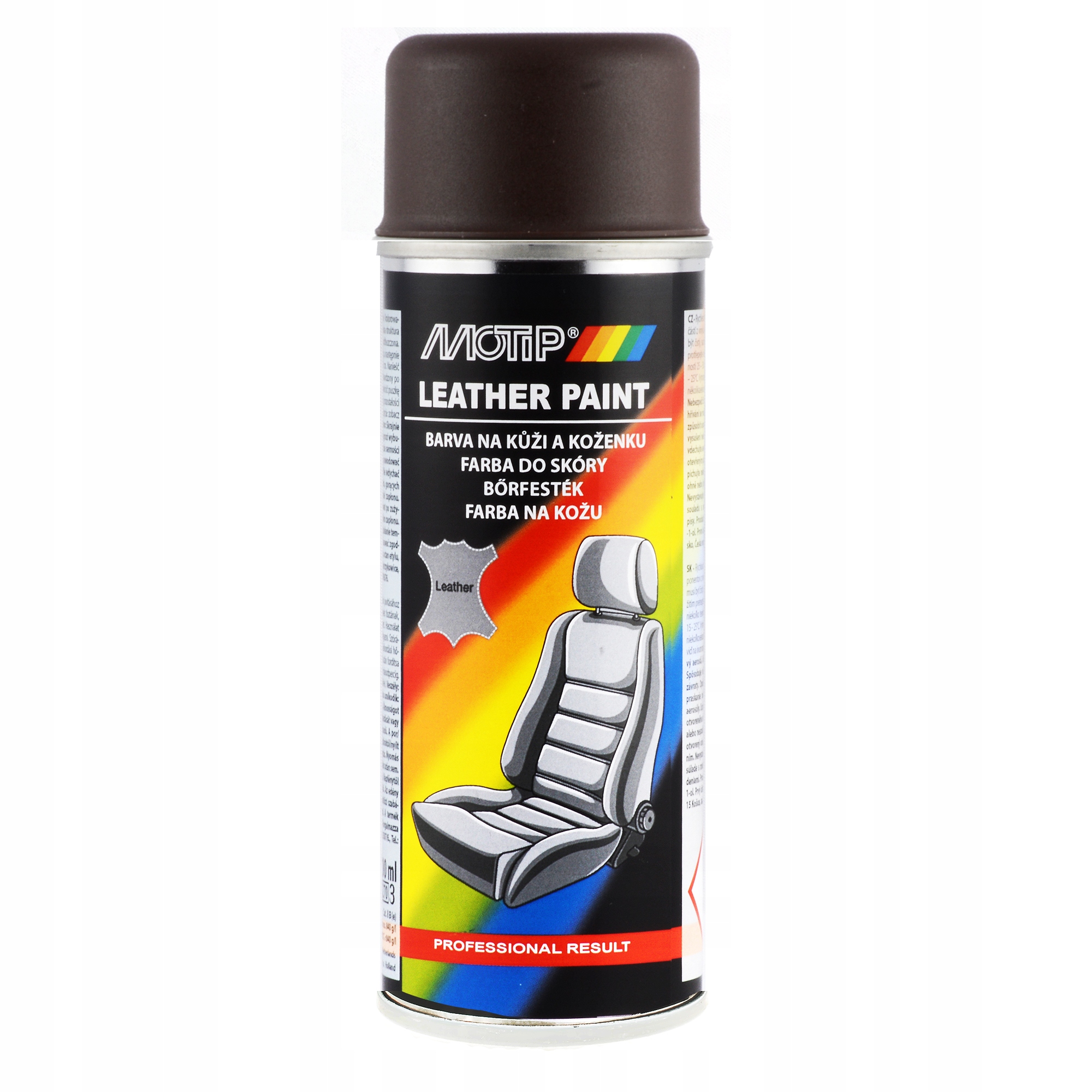 Motip lakier do skóry winylu Brązowy 200 ml
