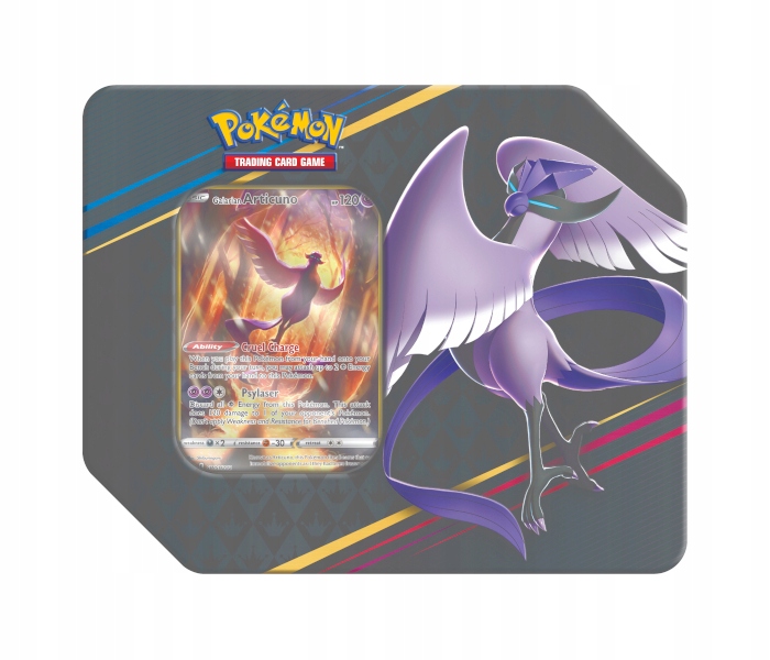 Crown Zenith Mocku Art Tin Galarian Articuno