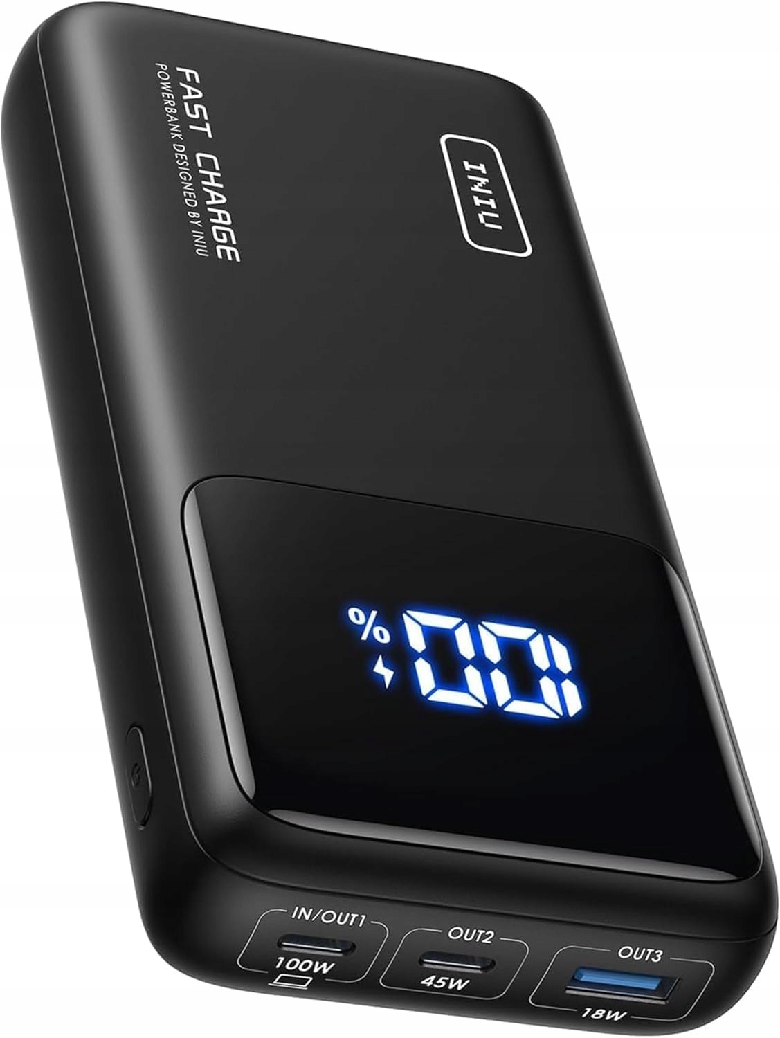 INIU Power Bank 100W 25000mAh USB C Do Laptopów i Telefonów — miniatura 2