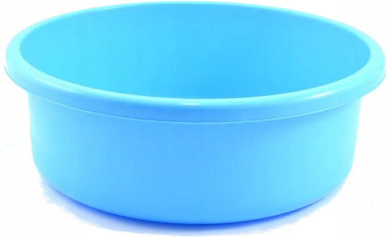 BENTOM - Miska plastikowa okrągła - na pranie - Miednica - Ø 31 cm - 6,2 L