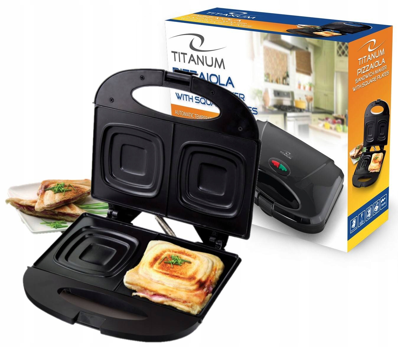 

Toster Opiekacz Grill Do Kanapek Big Sandwich 700W