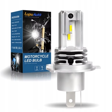 Żarówka Led Ledowa Skuter Motocykl Quad H4 HS1 6000K Mocna