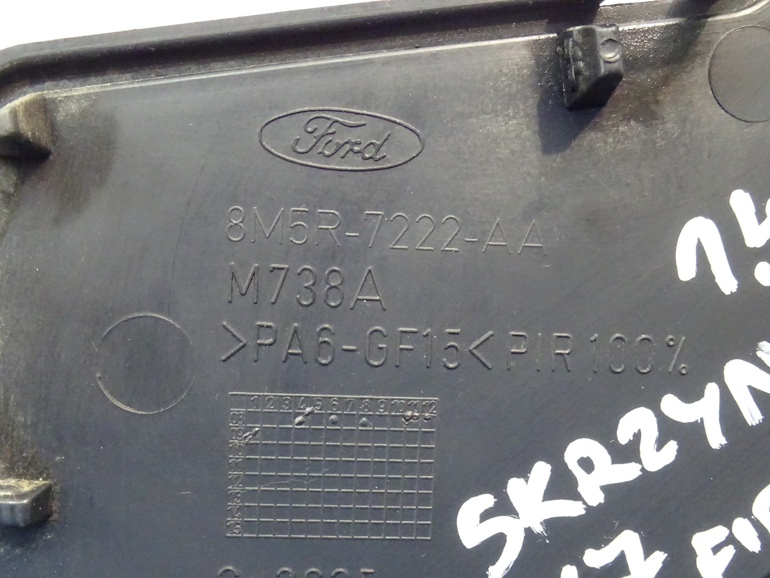 OSLONA SKRZYNI BIEGOW FORD FIESTA MK7 2008- TDCI Rodzaj skrzyni Manualna