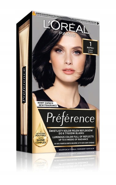 LOREAL PREFERENCE FARBA 1 CZARNY