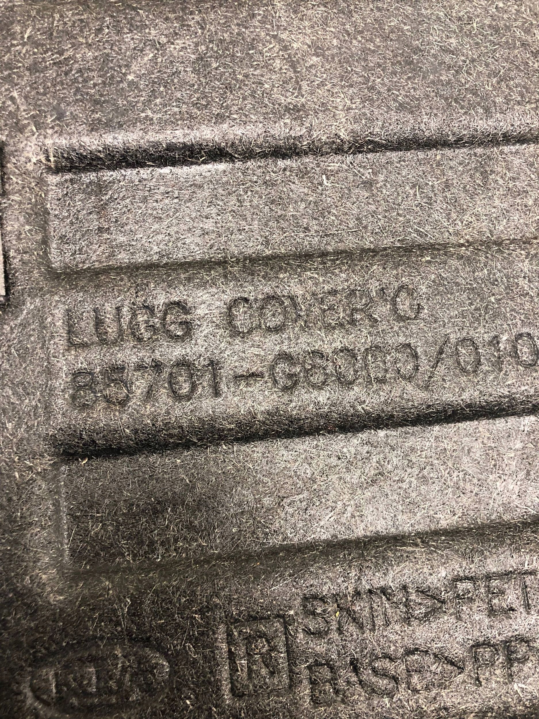 floor carpet boot KIA PICANTO III 85701G6000