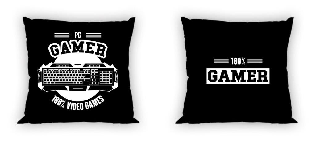 

Poszewka bawełniana Game 40x40 cm Gracz Gra Gamer