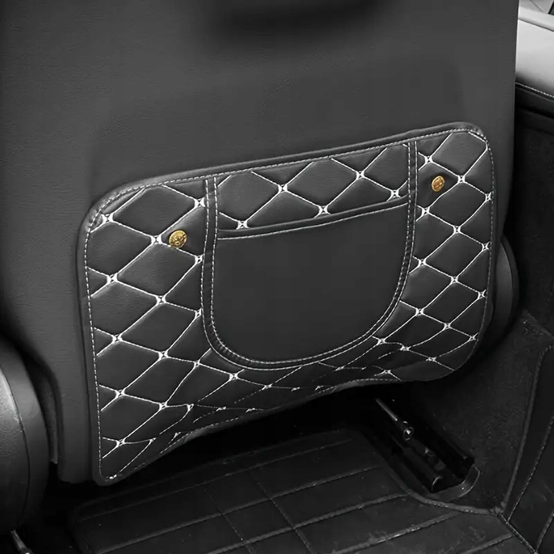 Mata Ochronna Na Tył Fotela osłona tyłu siedzenia Eko-skóra Pikowana mała