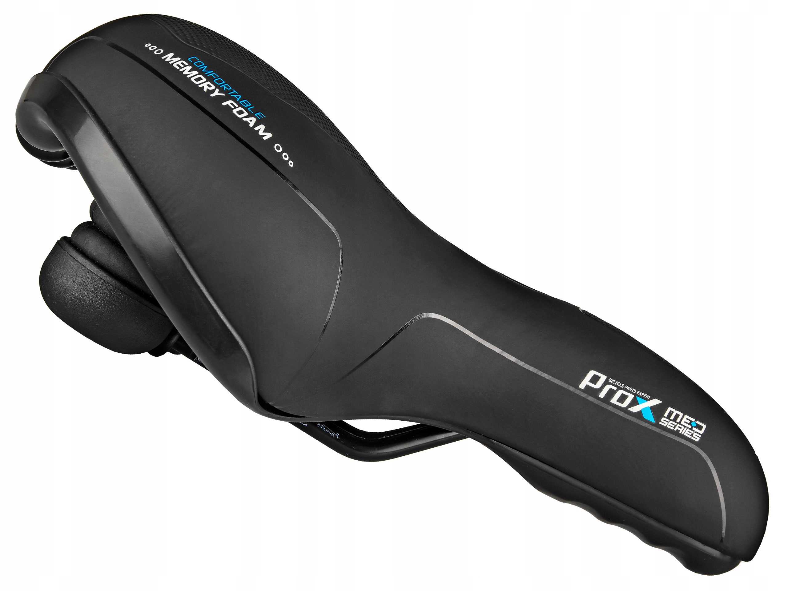 SIODEŁKO ROWEROWE PROX TERN MED MEMORY FOAM MIĘKKIE Z ODBLASKIEM MIEJSKIE Model TERN MED SERIES