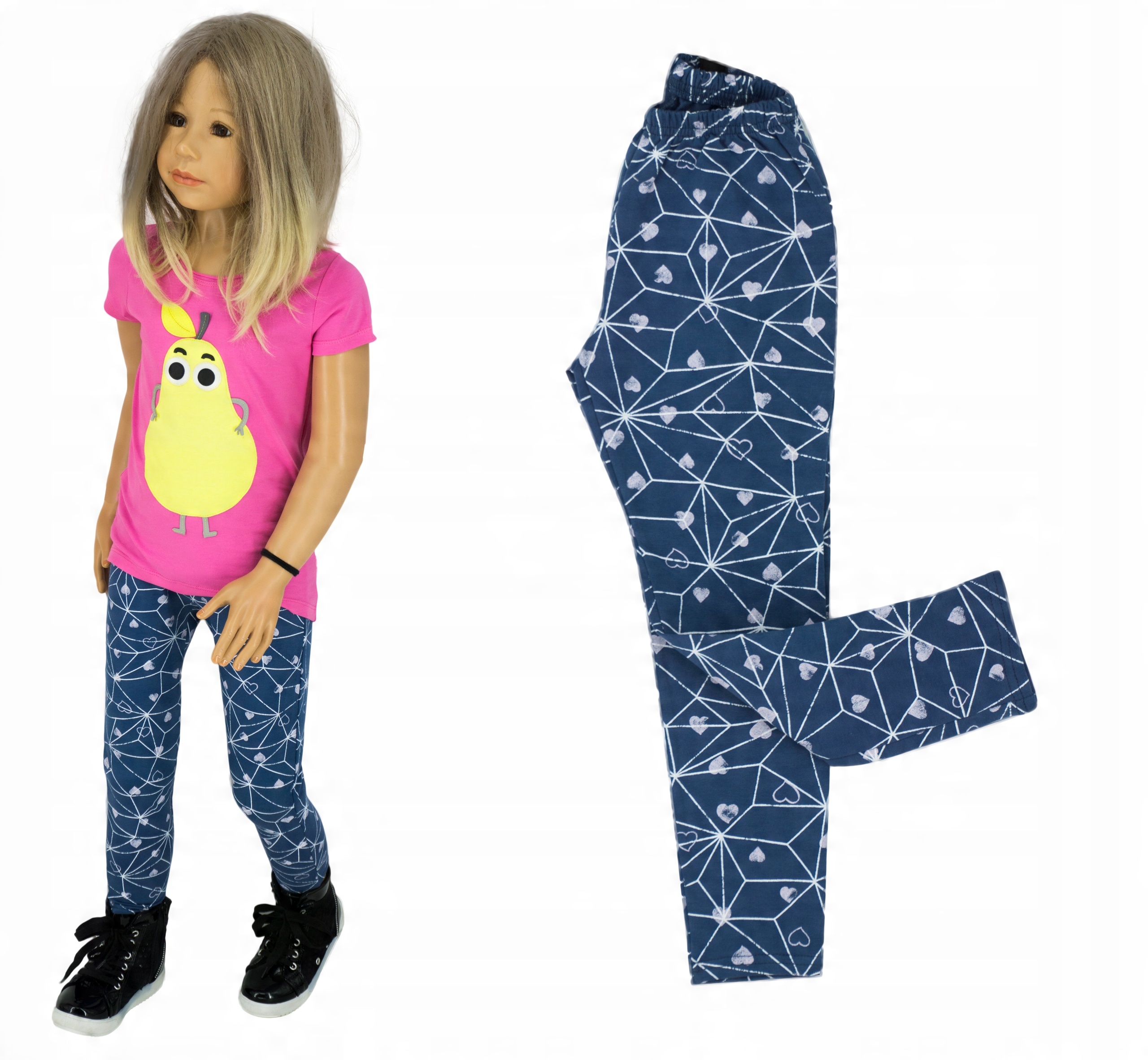 

289 Getry / legginsy pajączek rozmiar 134 Pl