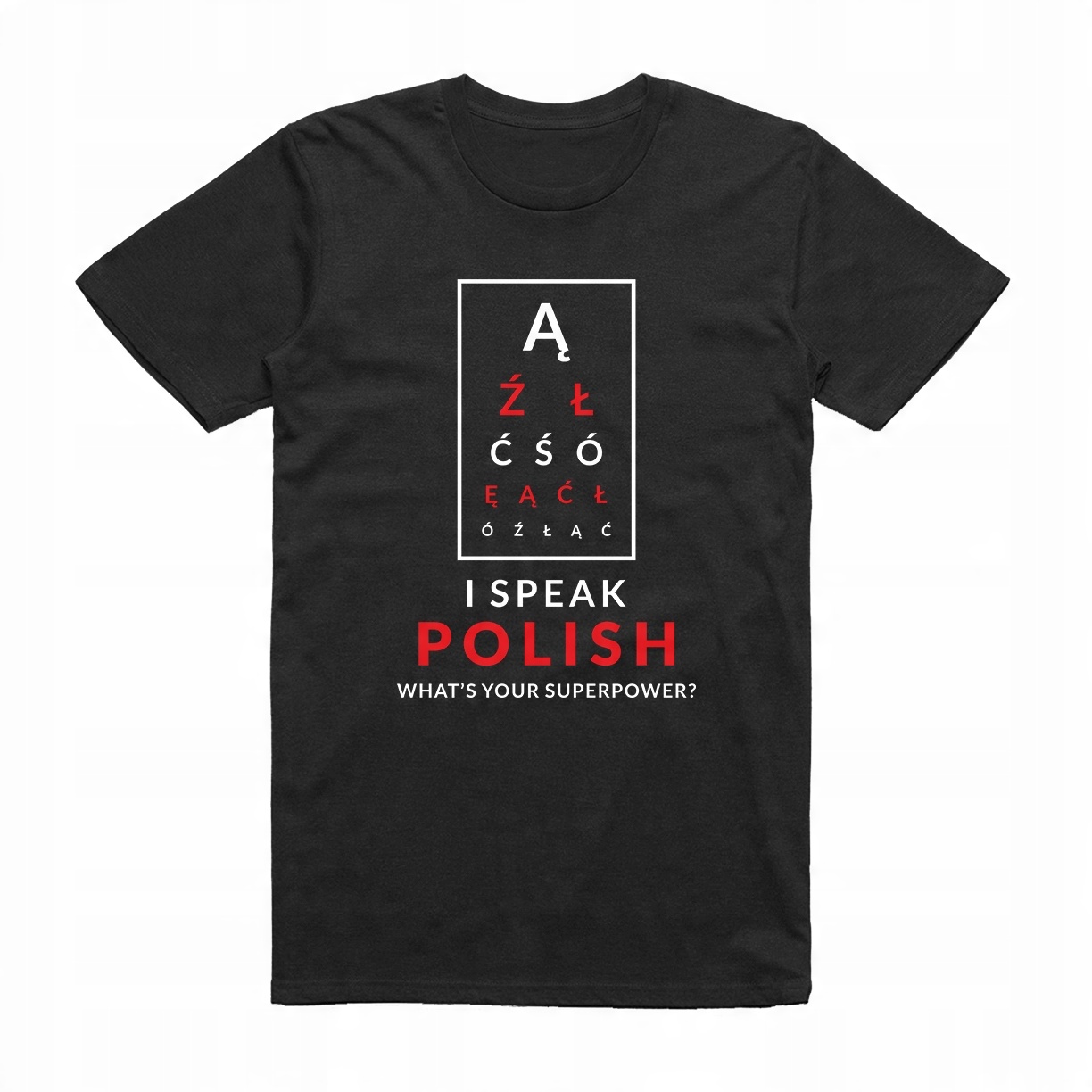 

L - Koszulka T-shirt Polak Super Moc Śmieszna