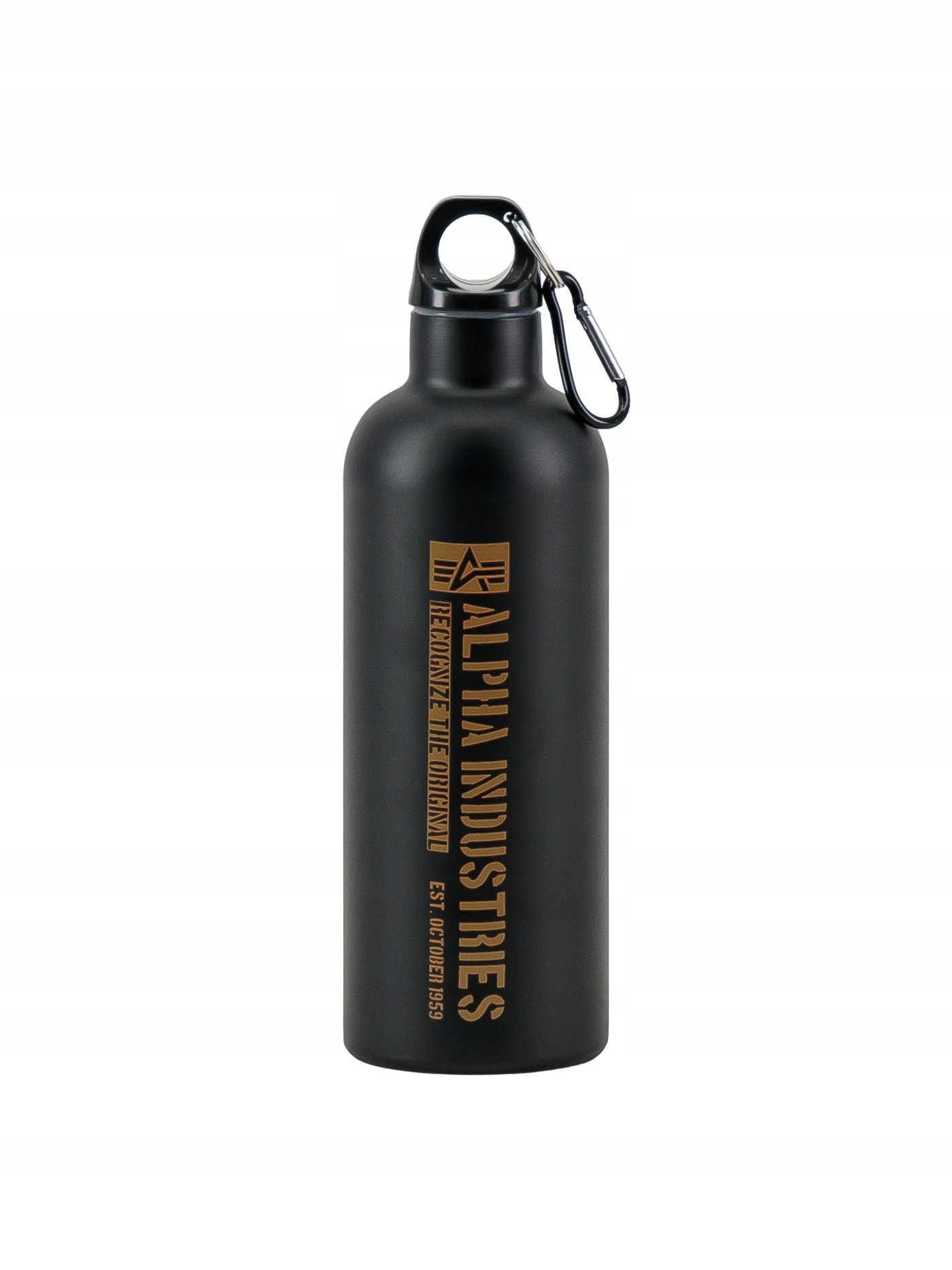 Nerezová láhev Logo Water černá 500 ml