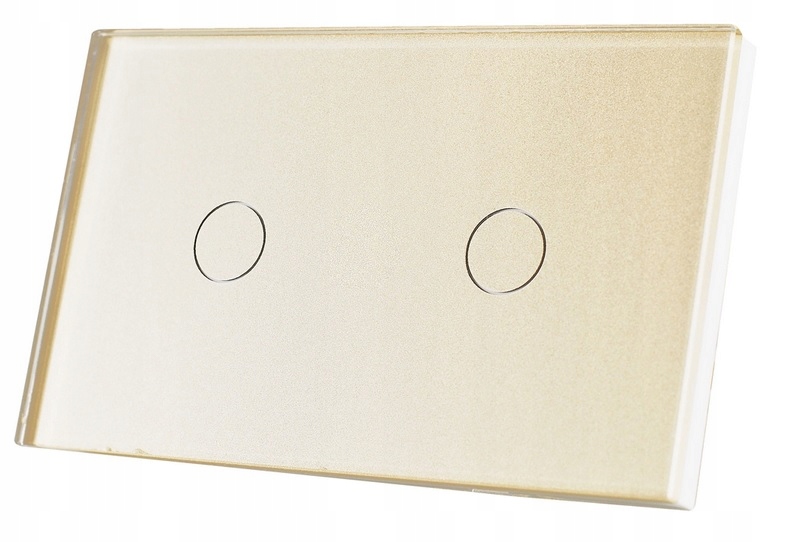 Dotykový Spínač Světla Dvojitý Schodišťový Obyčejný