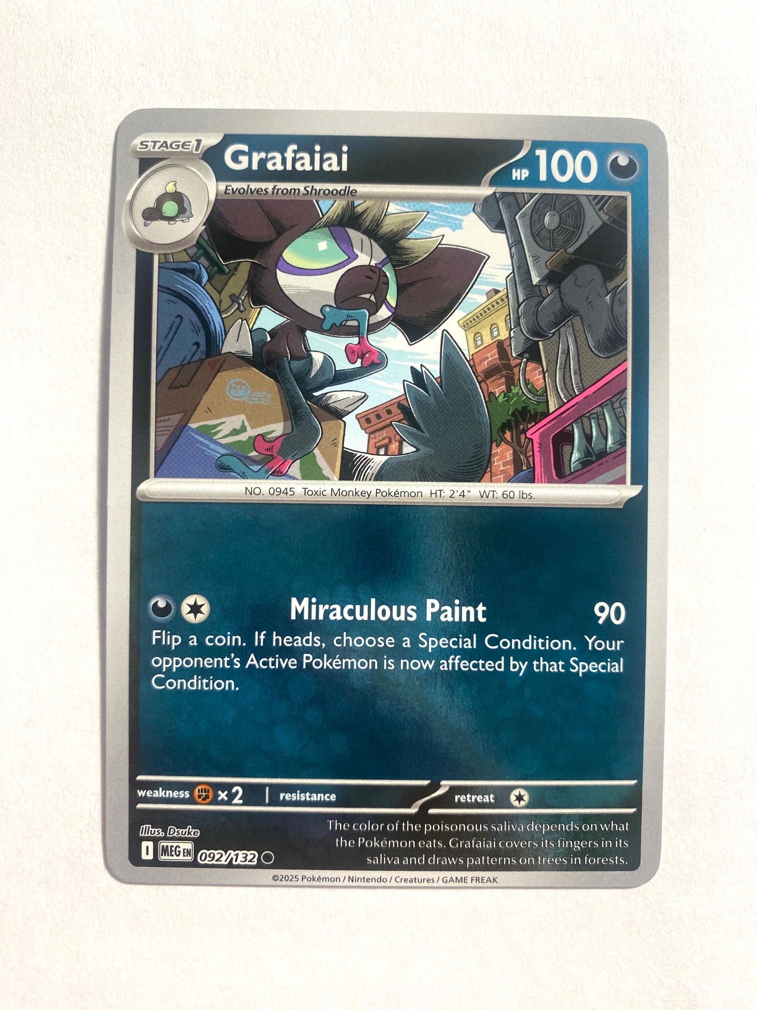 Evolution Reverse 092/132 Grafaiai