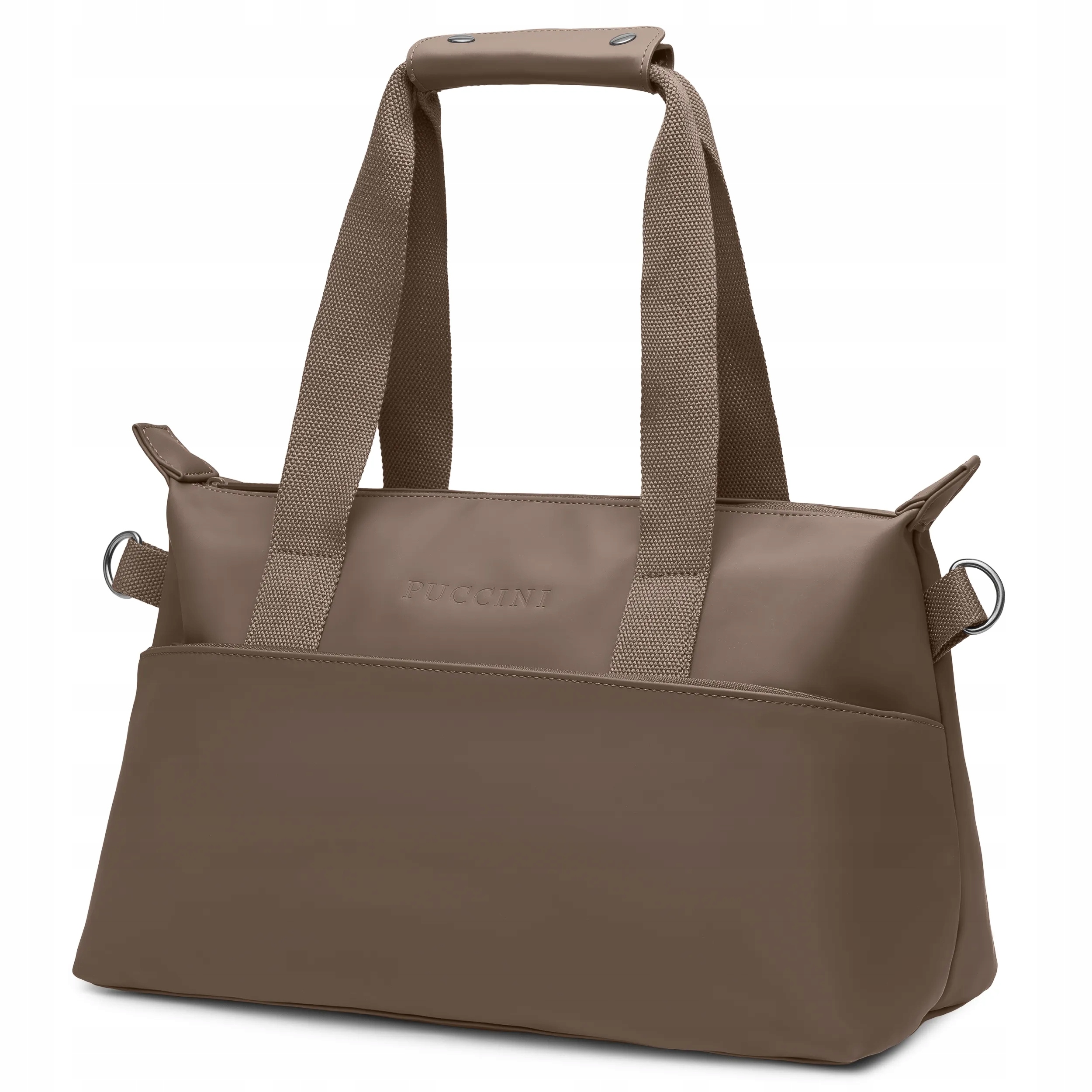 Cestovní taška Do Letadla Příruční vodotěsná Hnědá Puccini TM258-2